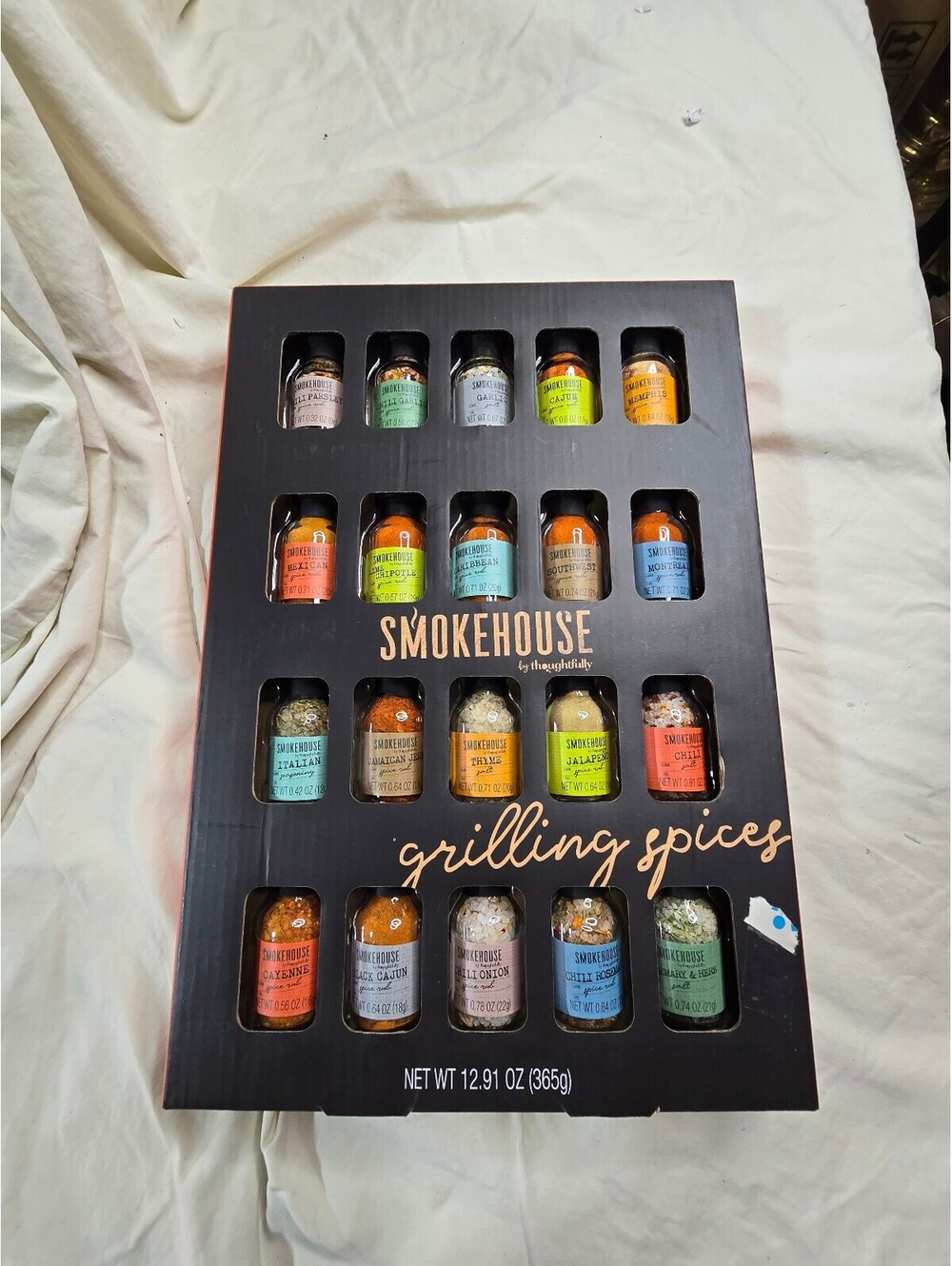 Smokehouse by Thoughtfully Ultimate Grilling Spice Gift Set - 20 Rubs & Salts